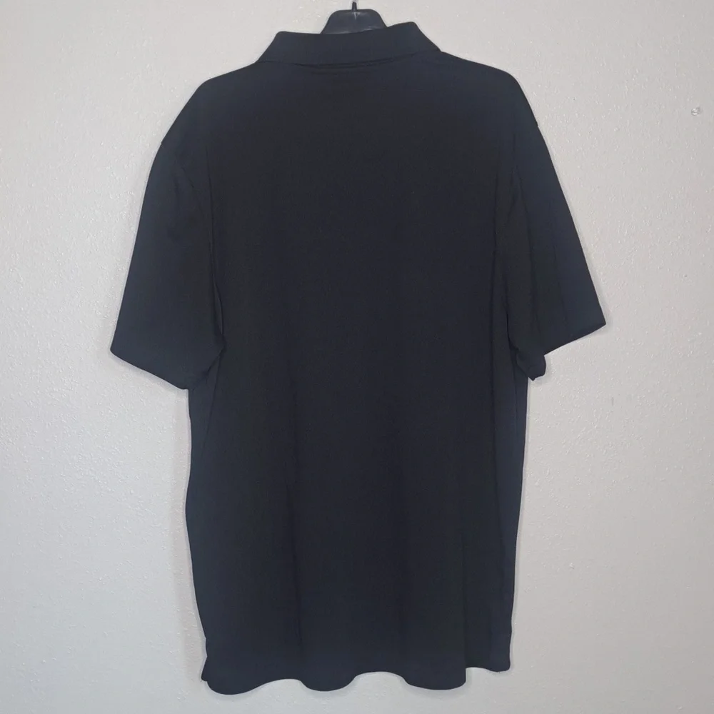 New Orleans Saints Reebok Black Polo Shirt Mens XL NFL - Picture 5 of 13